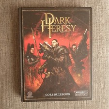 Warhammer 40K Dark Heresy: Core Rulebook Hardcover GW/Black Industries 2008
