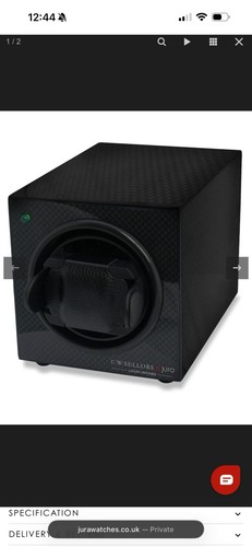 Carbon watch winder brand - carbon,