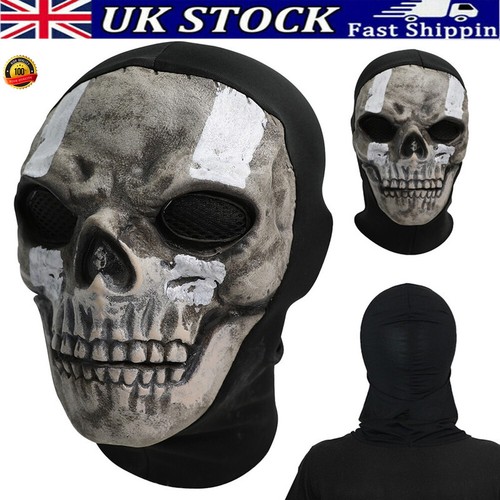 Ghost mask adult - adult, balaclava