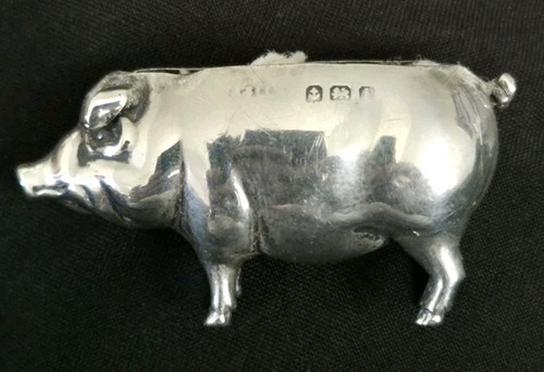 Antique silver pin cushion - silver,