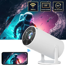 Mini Projector with WIFI 6 and