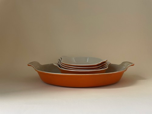 Vintage creuset orange - vintage,