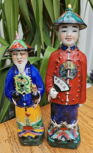 Antique pair qing - antique,
