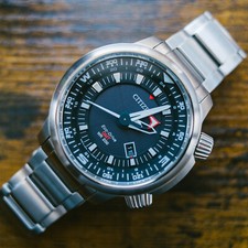 Citizen Promaster 200m B877-R005600 Eco-Drive GMT Dive Watch Made In Japan