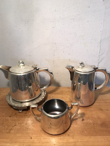 Elkington plated teapot coffee - teapot,