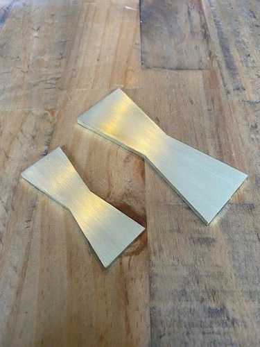 Solid brass bow - brass,