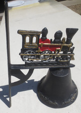 Vtg 6" 1/2 Door Bell Train