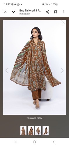 Bnwt khaadi size cotton - size,