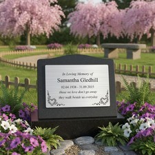 Memorial Plaque, Bench Plate