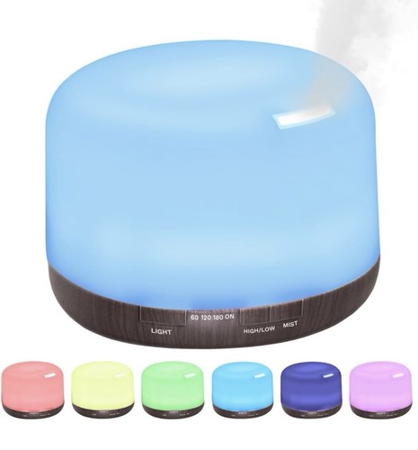 500ml essential oil diffuser - essential,