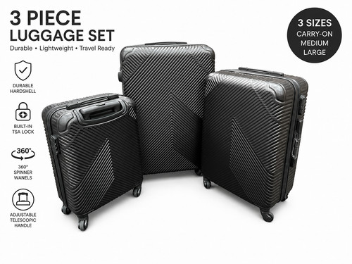 Piece travel luggage - luggage, set