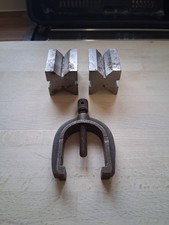 Vintage Eclipse James Neill & Co LTD Vee Blocks & Clamp