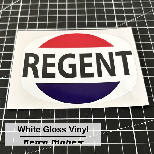 Regent printed vinyl - regent, sticker