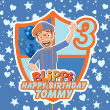 Personalised Blippi  Birthday