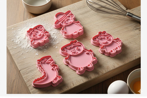 Piece peppa pig family - 5-piece,