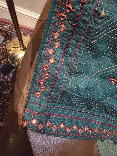 Embroidered pashmina large - embroidered,