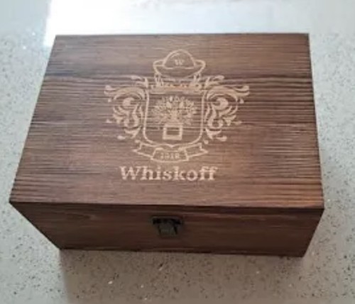 Whiskoff 1918 whiskey wooden - whiskoff,