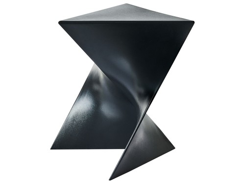 Side table pecos black - side,