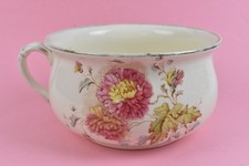 S. Fielding & Co Large chamber pot  Crown Devon Antique Vintage 