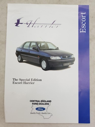 Ford escort harrier car sales - ford,