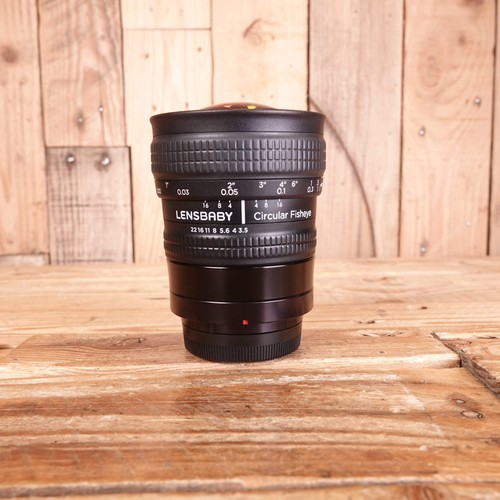 Used lensbaby 8mm f3 - used,