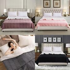 Sherpa Fleece Weighted Blanket