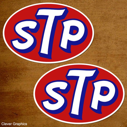 Stp classic car stickers - classic,