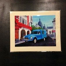 Citroen Acadiane van, print