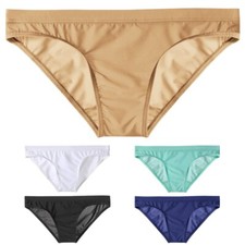 Men Sexy Low-Rise Ice Silk