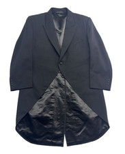 vtg 60s Tailcoat Tuxedo Jacket
