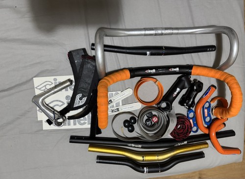 Huge cinelli bike parts - parts, bundle