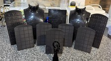 12x Acrylic Black  Display