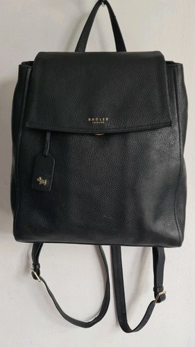 Radley leather backpack black - radley,