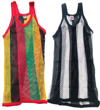 Mens Boys Crystal String Vests