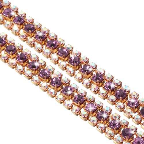 1yard rows rhinestone chain - rhinestone,