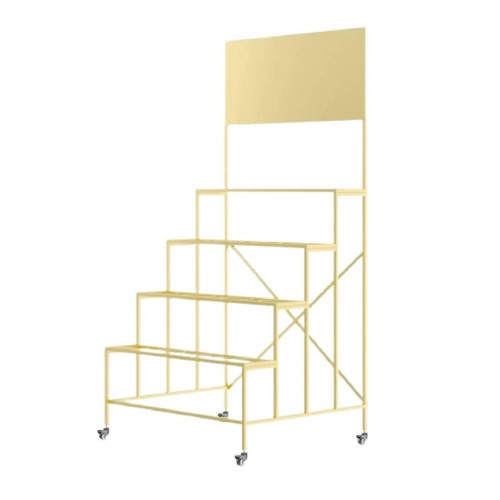 Flower display stand - stand, rolling