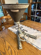 Antique Ohaus Brass Funnel