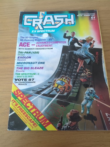 Crash magazine issue - 43, 87