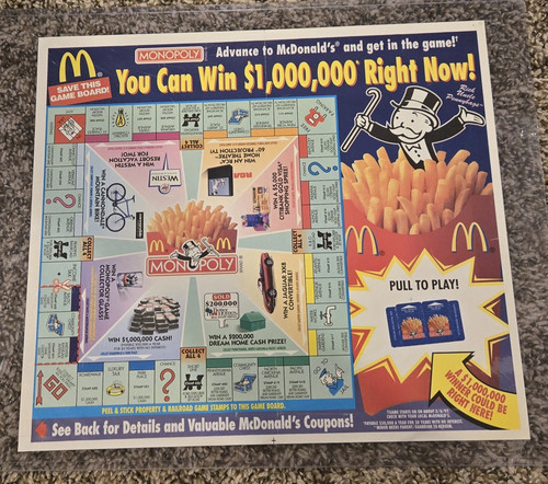 Mcdonald 1997 vintage - mcdonald's,