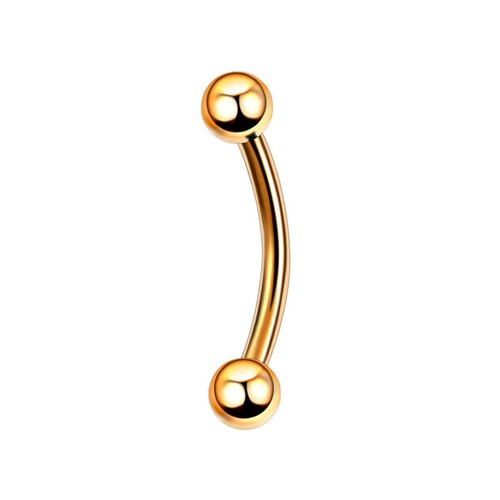 6mm 16mm barbell piercing - 6mm-,