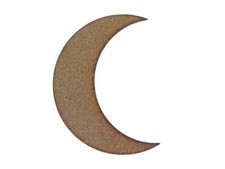 Moon MDF Laser Cut Craft
