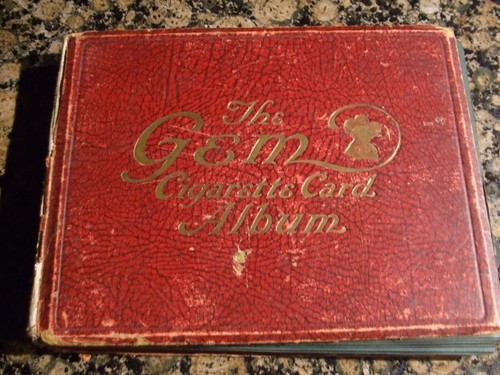 Vintage cigarette cards - vintage, in