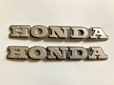 Original 1978 Honda CX500 Tank  Badge 415 pair used for Restoration Classic Bike