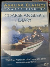 COARSE ANGLER'S DIARY DVD WITH
