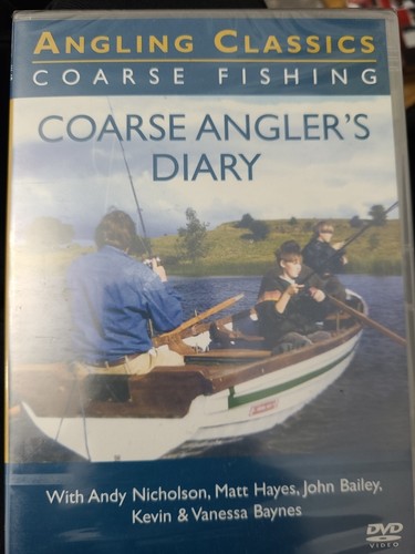 Coarse angler diary dvd with - angler's,
