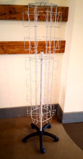 Rotating Greeting Card Display Stand with 72 pockets - for collection only