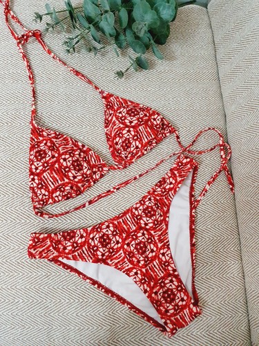 Primark ladies red - red, pattern