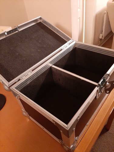 Aluminium record case inch - record,