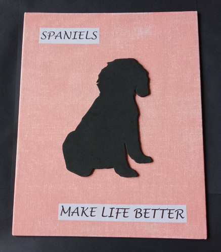 Spaniel canvas spaniels make - canvas.,