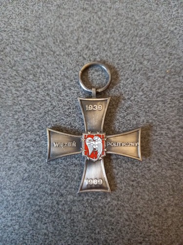 Medal poland political - medal,